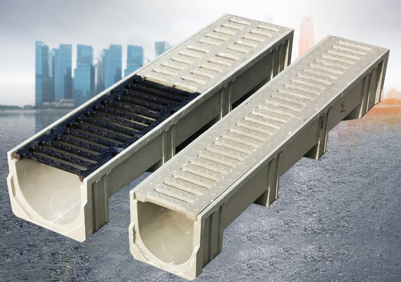 定制排水沟u型槽树脂成品广场线性排水沟缝隙式不锈钢下水道地沟盖板