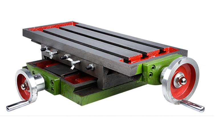 定制精密十字工作台铣床托板滑台多功能3502f4502f5502f650台钻铣床