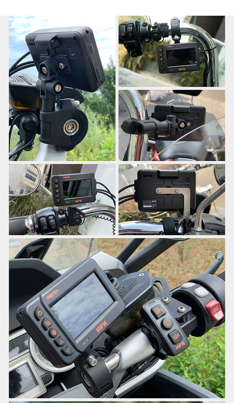 hfk行车记录仪 hfk hm602摩托车机车行车记录仪夜视高清摄像机防水