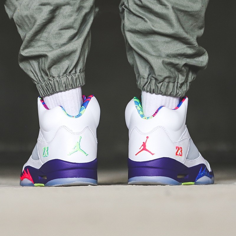 耐克(nike)男女鞋air jordan 5 aj5 x off white ow联名解构黑篮球鞋