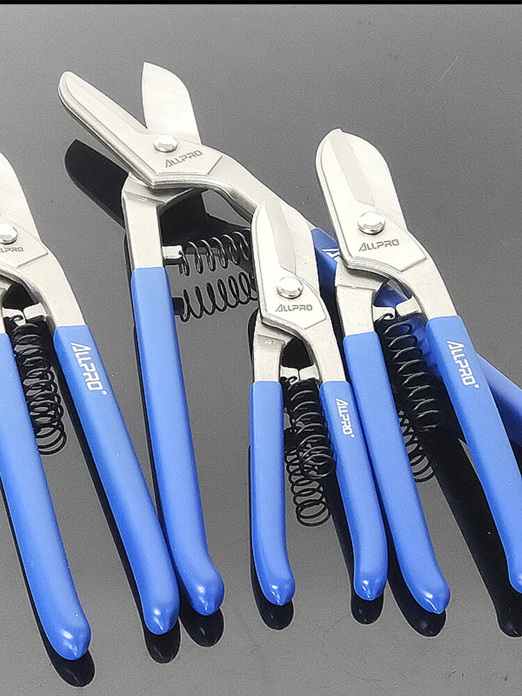 阿波罗12mm不锈钢剪刀白铁剪铁皮钢板专用工业剪切刀12寸300mm