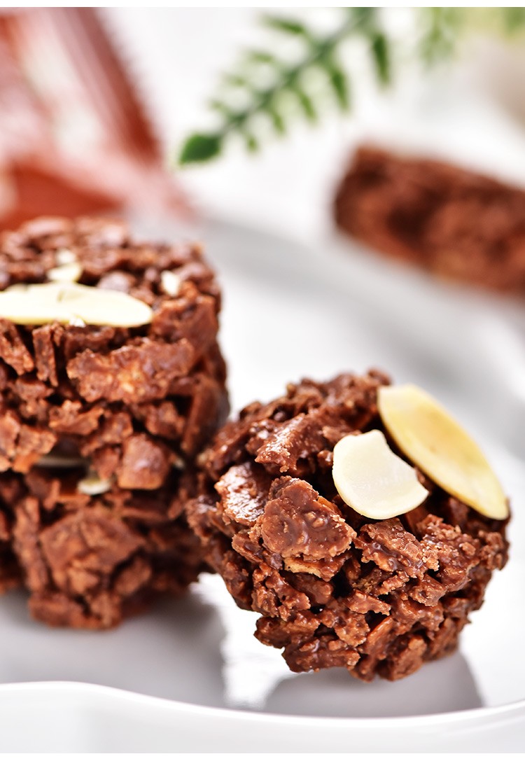 天福茗茶tenfustea红茶巧克力脆片香浓酥脆休闲小零食168g