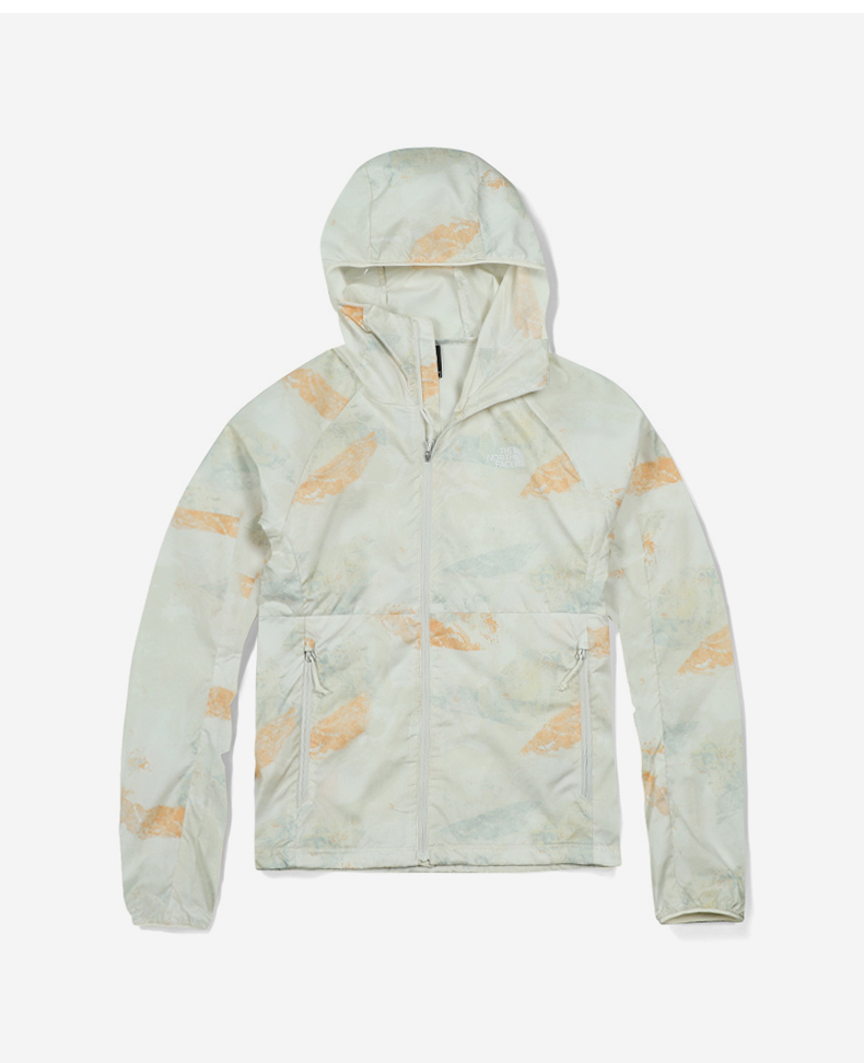 2022春夏新款thenorthface北面防晒衣女款户外运动轻薄透气皮肤衣风衣
