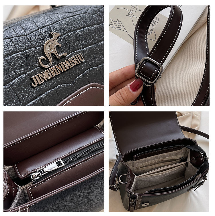 【特价捡漏】袋鼠品牌官网旗舰俐诺袋鼠真皮包包女2022年夏季时尚手提