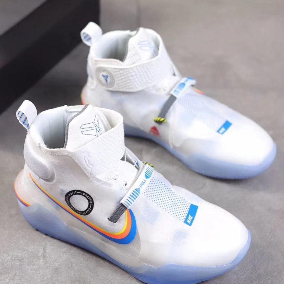 现货12代 全明星 ad nxt 白彩虹 黑红白蓝篮球鞋男 科比12nxt灰桔 40