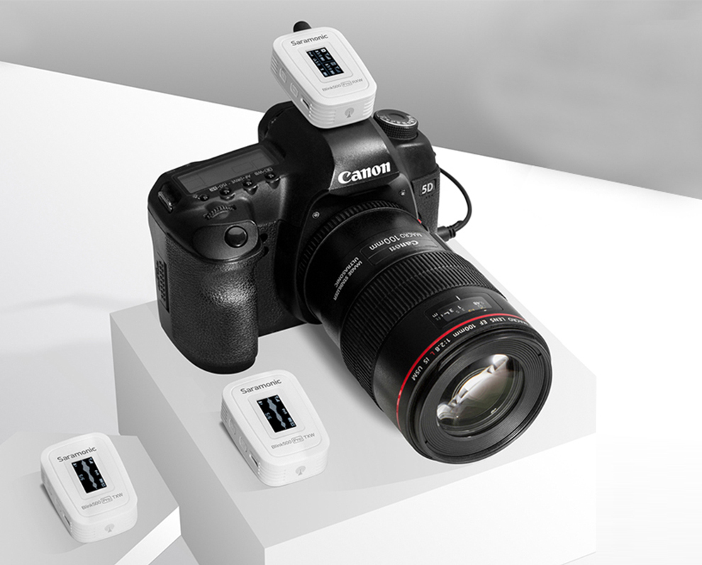 枫笛saramonicblink500pro无线麦克风小蜜蜂相机手机直播采访视频拍摄