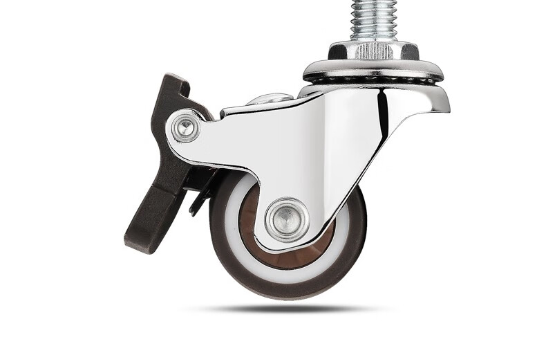 适用4个装 一寸家具转向轮角轮橡胶轱辘滑轮子脚轮轮1寸汇创定制sn