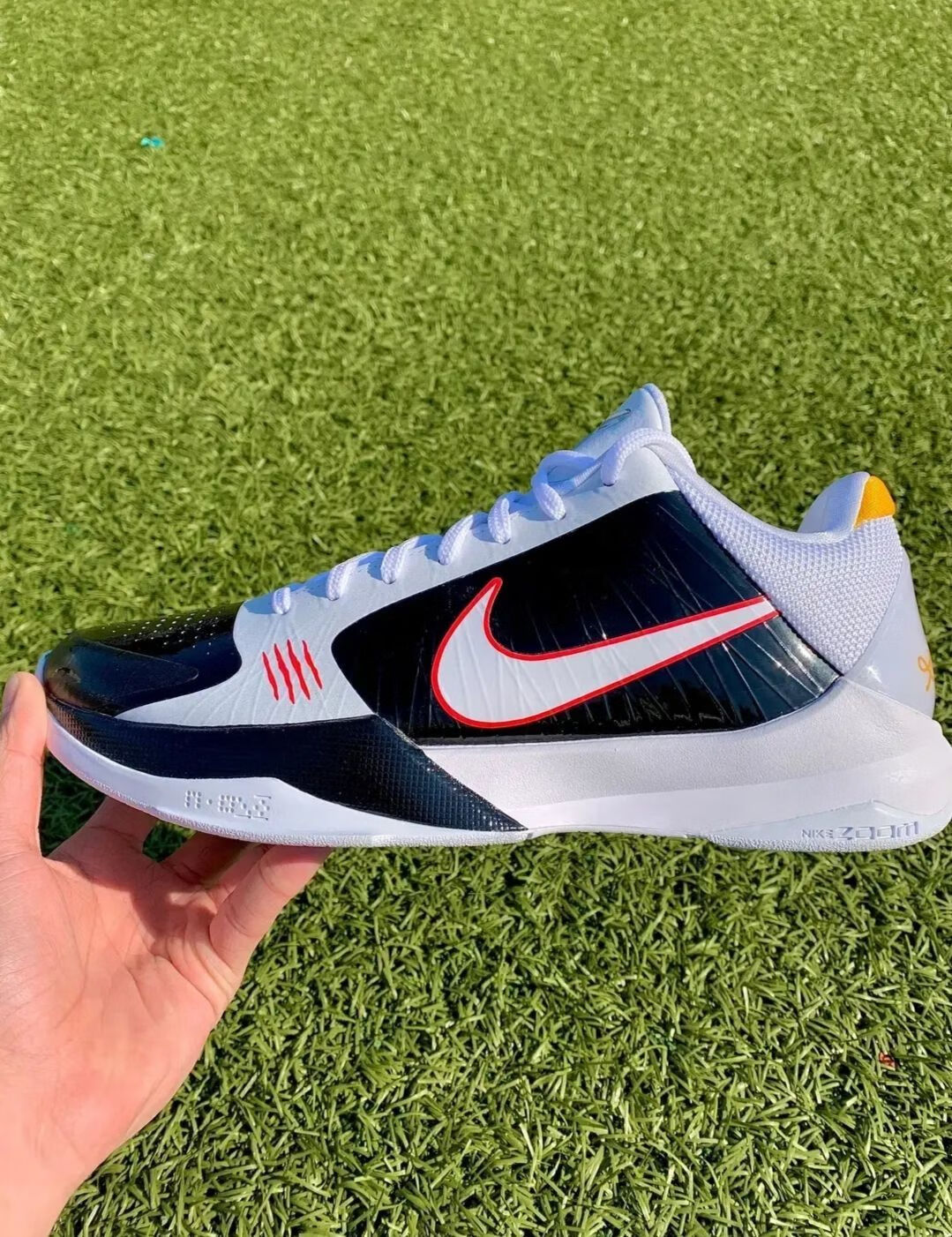 官方旗舰koba科比五代篮球鞋纯原小丑李小龙黑白气垫真碳板实战运动