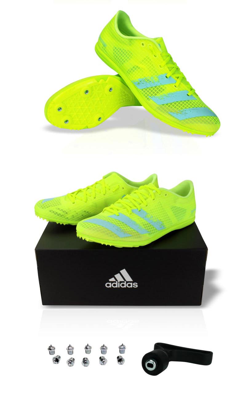 阿迪达斯adidas中长跑钉鞋田径男女精英中考体考专业比赛训练跑步鞋