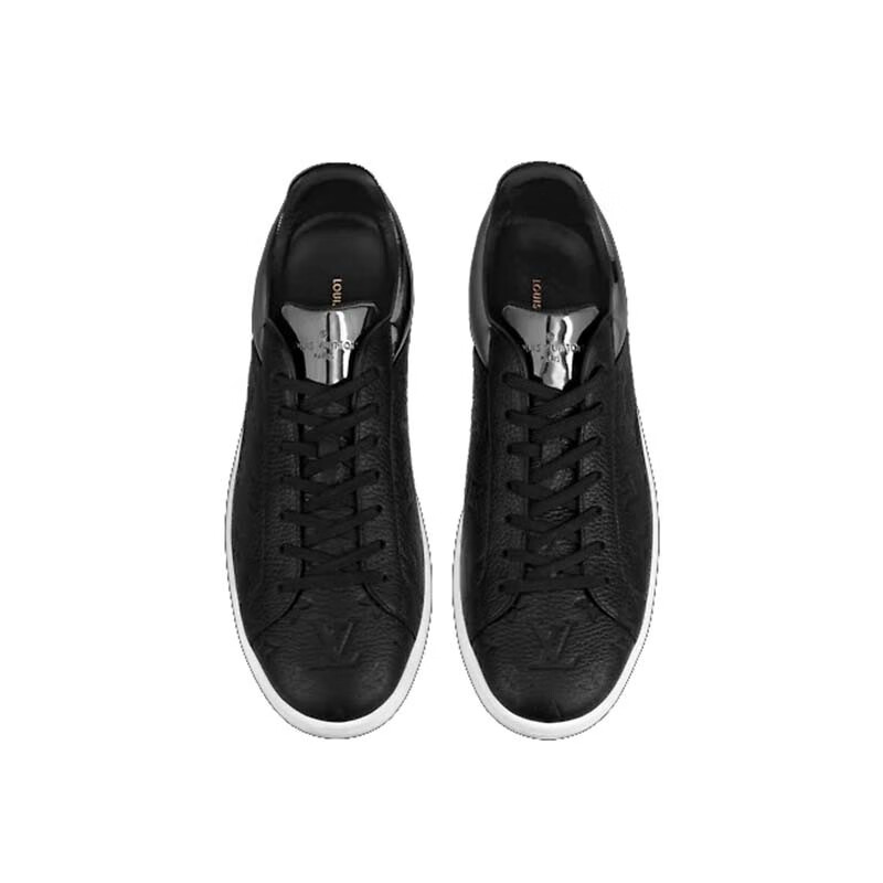 路易威登lv男士牛皮印花运动鞋休闲鞋 黑色 1a80xs 05.