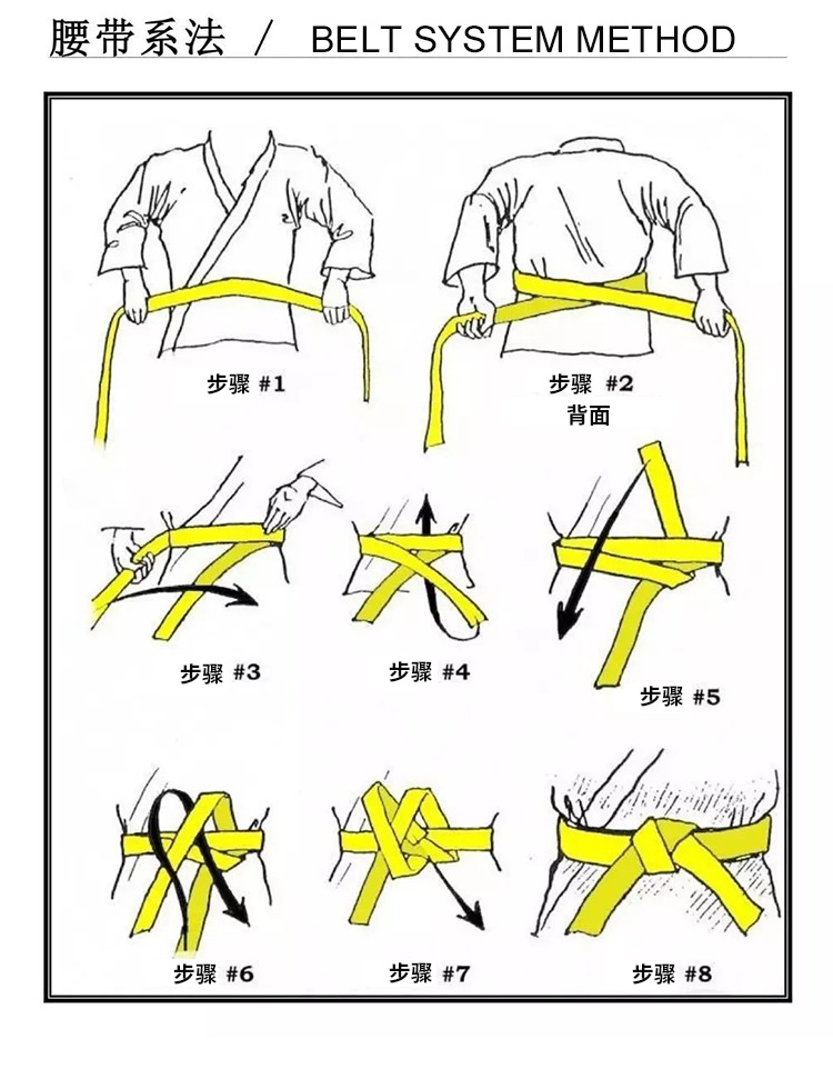 柔道段位颜色图片