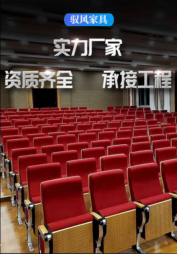 禮堂椅定製會議室禮堂椅排椅帶寫字板電影院劇院椅會議室報告廳連排