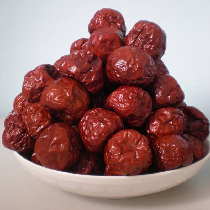 晨臻 灵宝大枣后地干枣黄河滩沙地圆枣灵宝特产1000g 1000g【图片