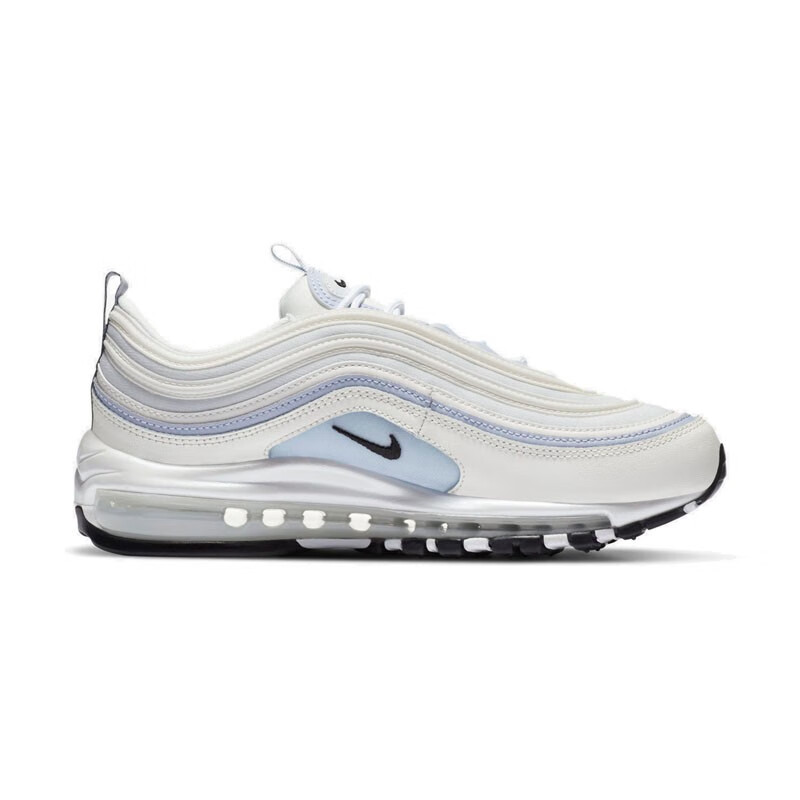耐克nike air max 97 白蓝子弹 3m反光气垫复古 跑步鞋女鞋 cz6087