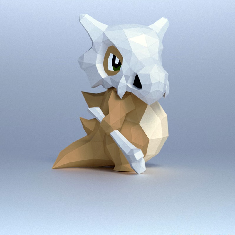 数码手工折纸 卡拉卡拉手工diy纸模型立体摆件装饰品动