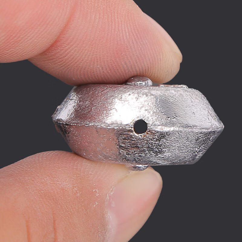 通心鸡心铅坠扁坠通心坠抛竿海竿用鱼坠鱼砣配件垂钓鱼用品小渔具 通