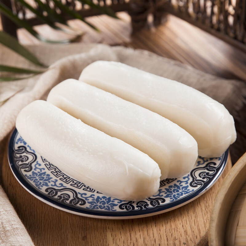 宁波特产 水磨新鲜做白年糕条 米糕手工年糕条圆年糕2斤