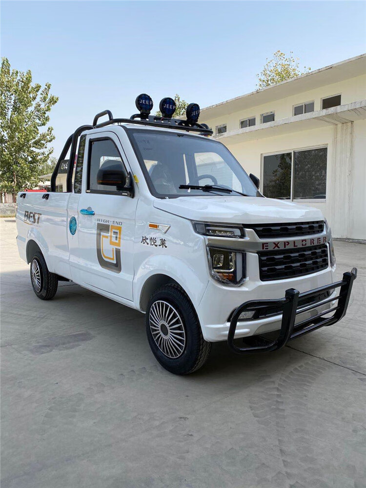 新能源电动四轮代步车成人家用皮卡货车油电两用拉货载重王 套餐5 60v