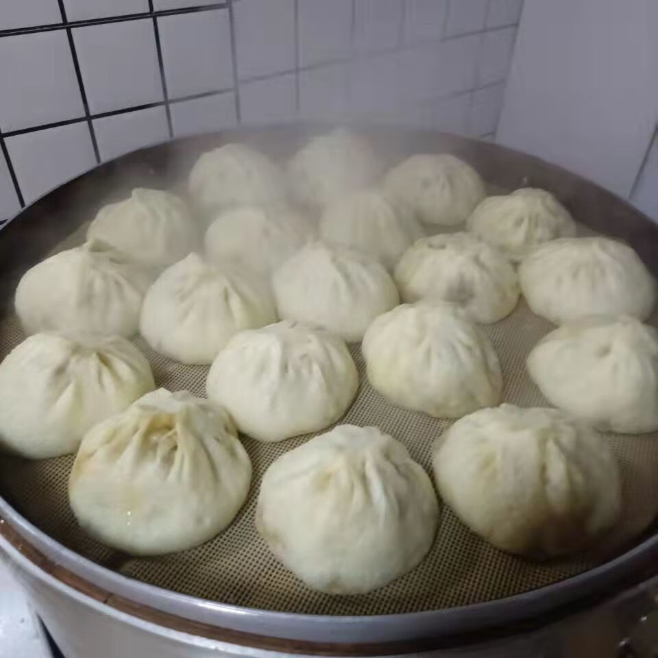 美食坊河南家乡手工大包子特产速冻包子三丁包大肉包营养早餐酸辣豆角