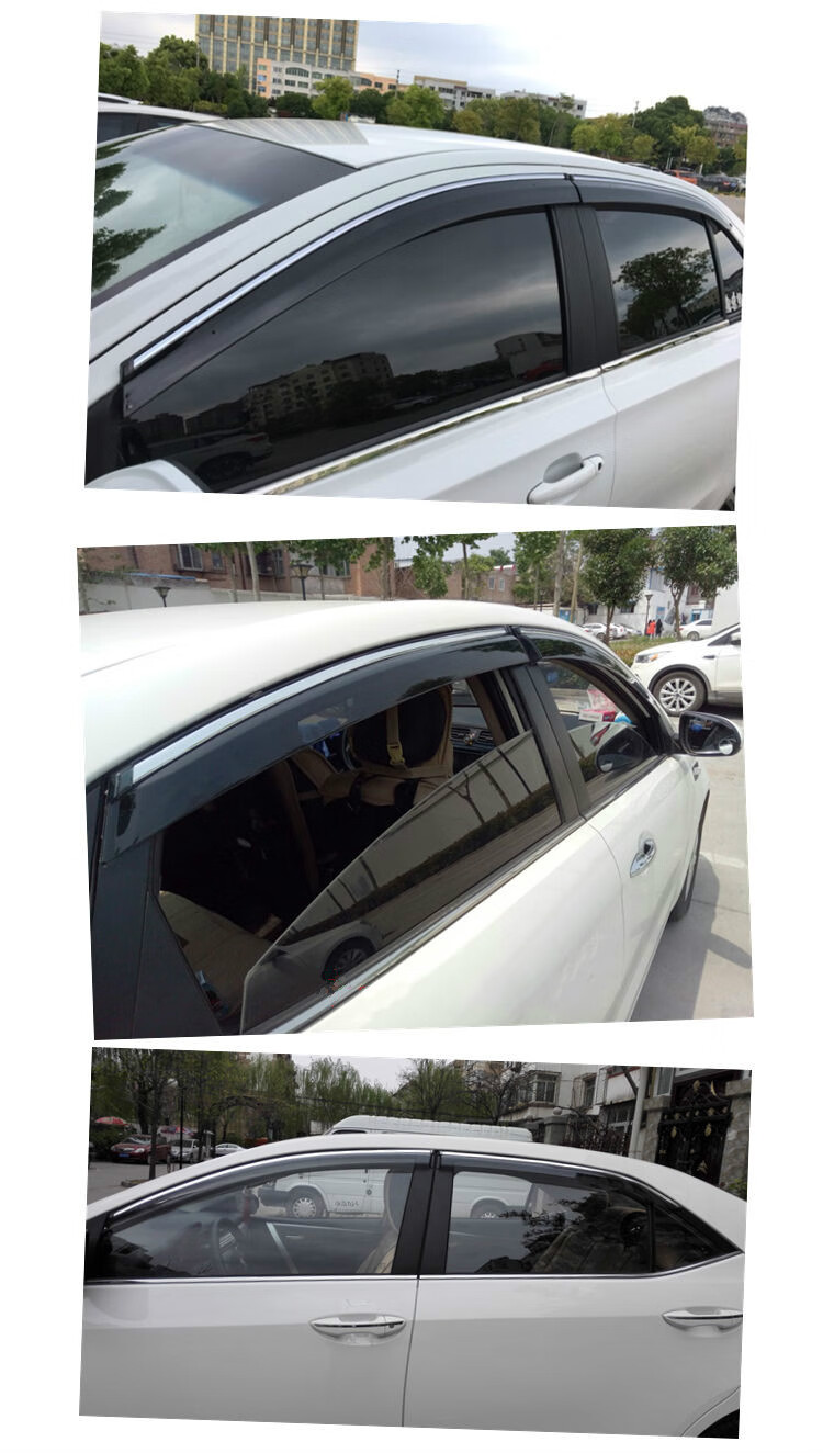 识途 比亚迪f3晴雨挡l3速锐s6宋max遮雨板车窗雨眉遮雨条g3r专用s7唐