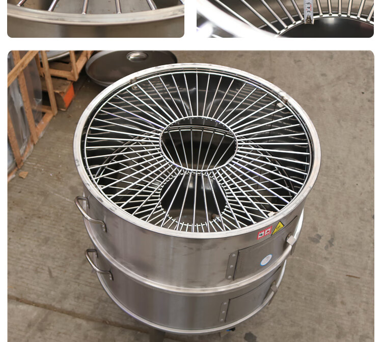 叫花鸡烧烤桶洪七公烤炉不锈钢窑鸡燃气烤箱百达慕尚60型单层木炭无