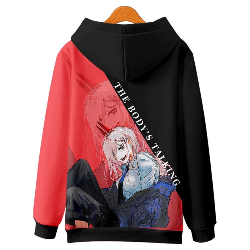 萨宾奥电锯人链锯人动漫卫衣帕瓦玛奇玛周边印象连帽外套秋冬宽松衣服