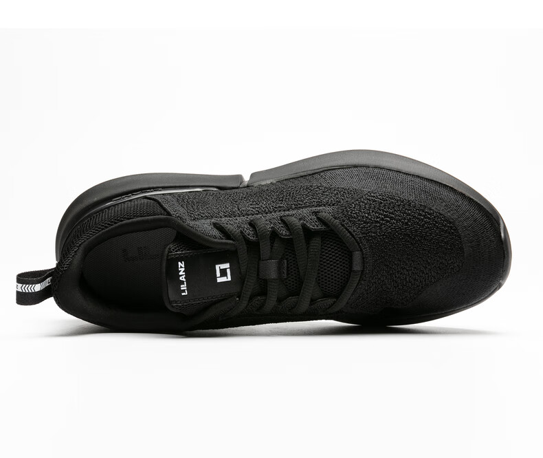 利郎男鞋低帮休闲鞋男板鞋2021夏季新款时尚青年男鞋 黑(q0xxl30801)