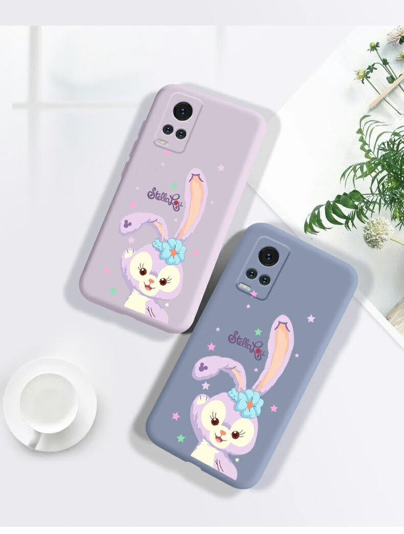 睦觅儿vivos7手机壳女款网红vivo s7 5g保护套卡通可态硅胶软壳viv0s7