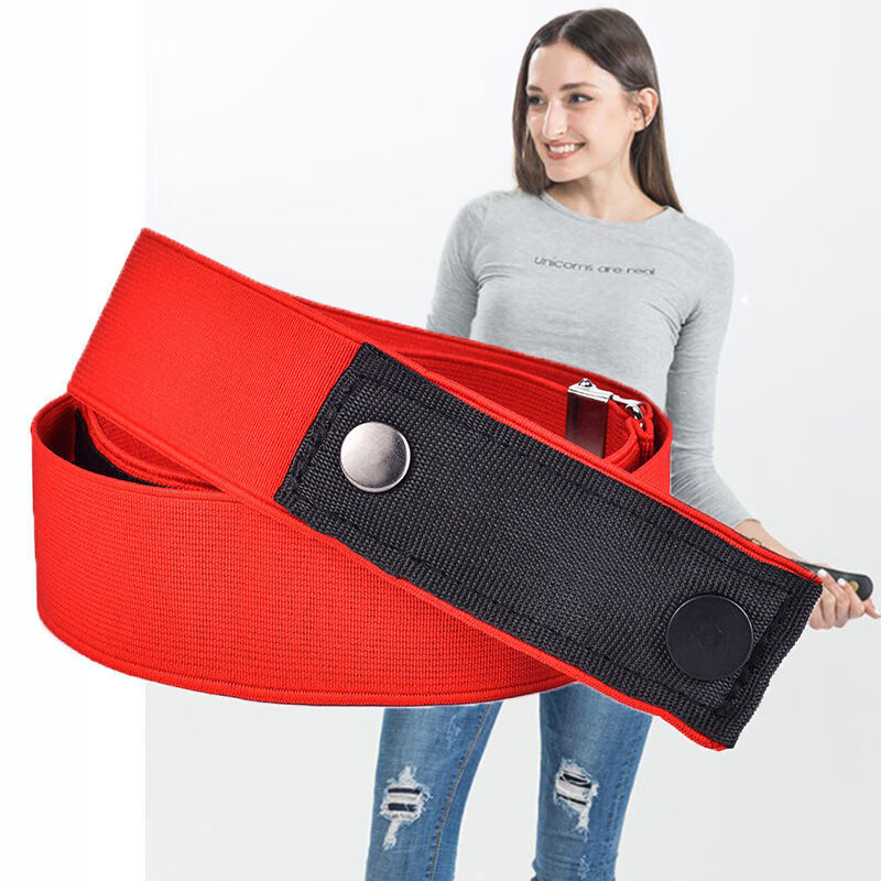 南厝新品隐形懒人皮带【懒人腰带】男士松紧隐形腰带女松紧司机学生