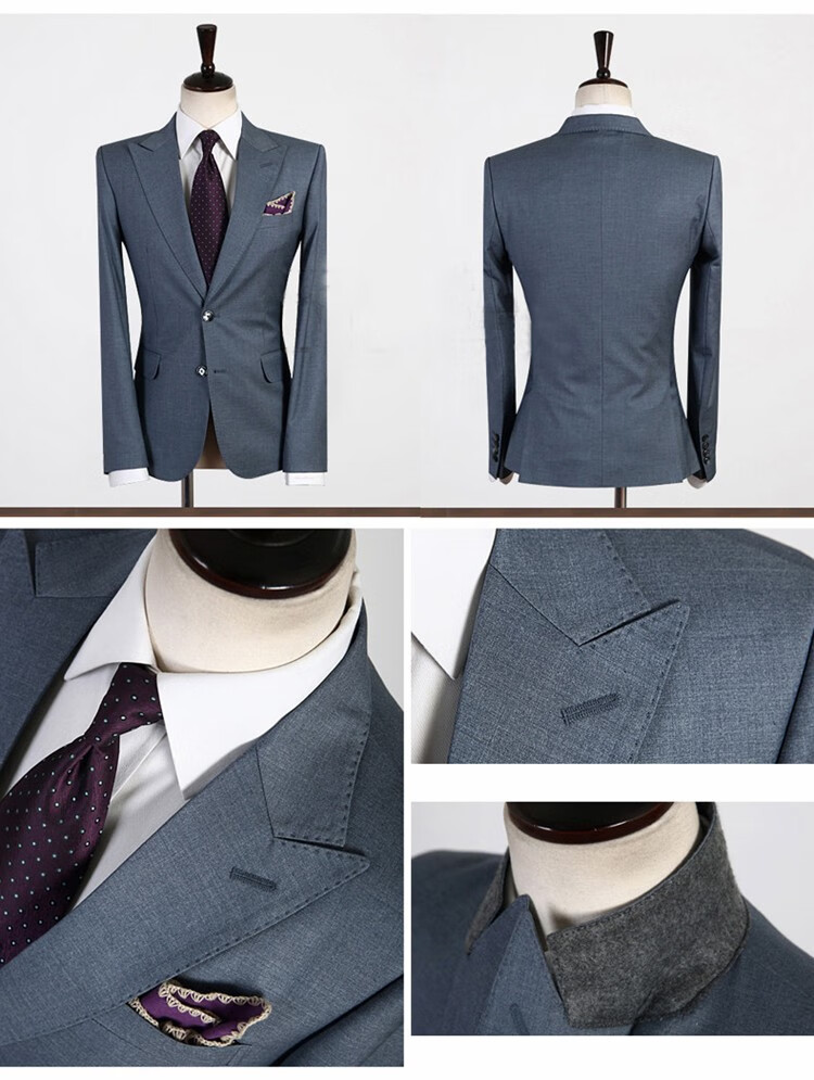 衣邦亲(上门量体)(量身定做)手工量身定做男西服套装定制休闲羊毛西装