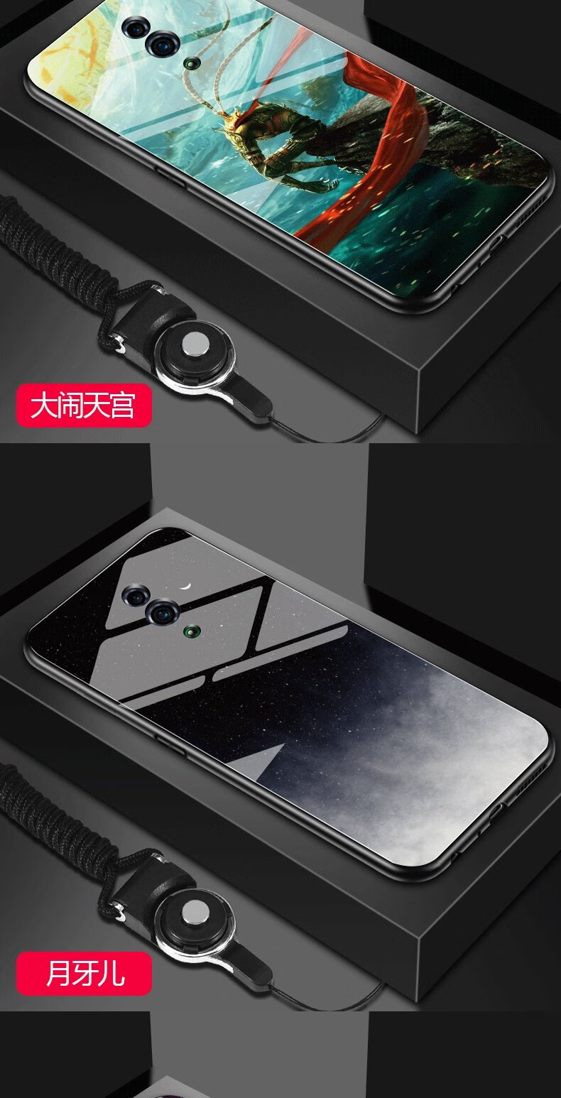 变焦版全包边硅胶保护套磨砂防摔男女新品款潮个 reno【红龙】钢化膜