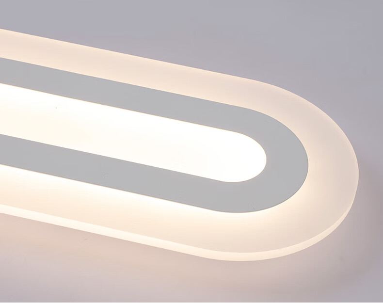 led长条压克力吸顶灯过道走廊衣帽间超薄灯长方形简约超亮阳台灯100