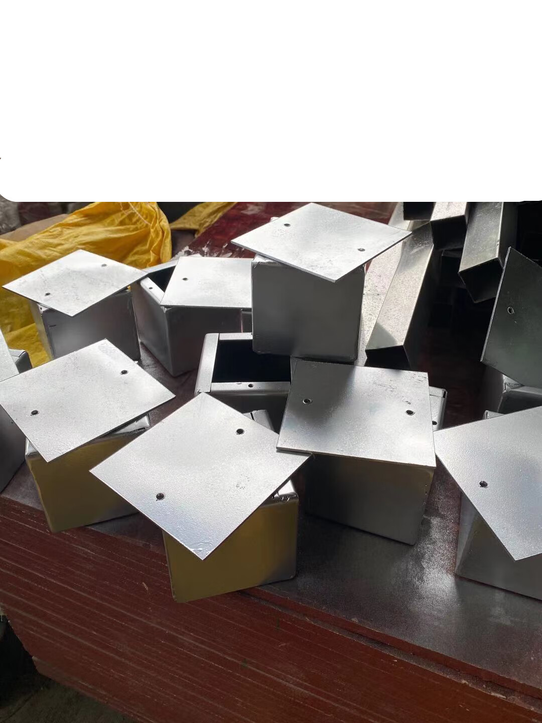 定制人防密闭盒自产自销接线盒人防防爆防护金属底盒加厚定制86暗盒