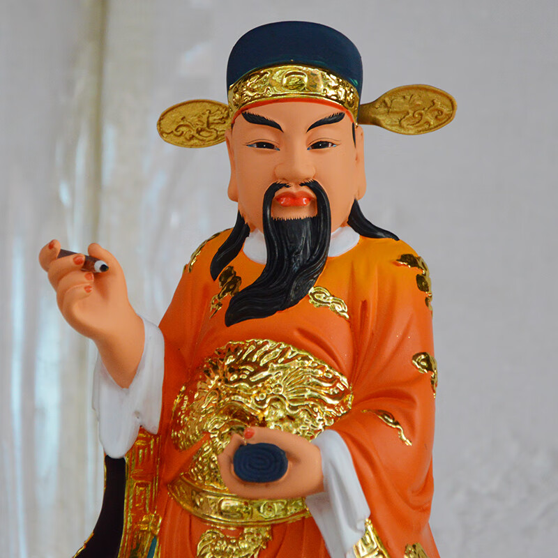 文判官神像武判官像文武判官地府神像城隍爷左右助手树脂摆件 文武