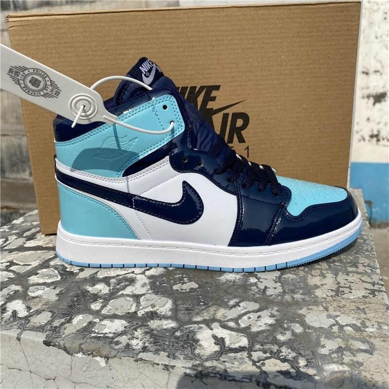 乔1全篮球鞋aj烟灰影子灰扣碎男女滑板鞋高帮运动鞋莆田鞋 旗舰官方