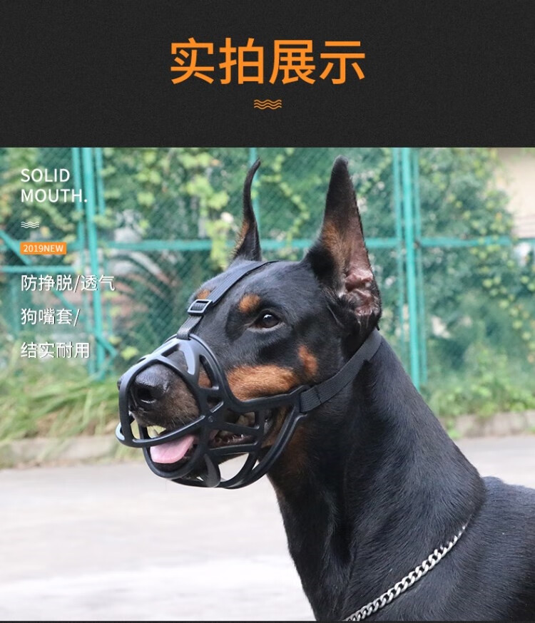 狗狗笼嘴马犬专用口笼狗狗防咬嘴套可以喝水套嘴宠物狗套防咬防叫狗