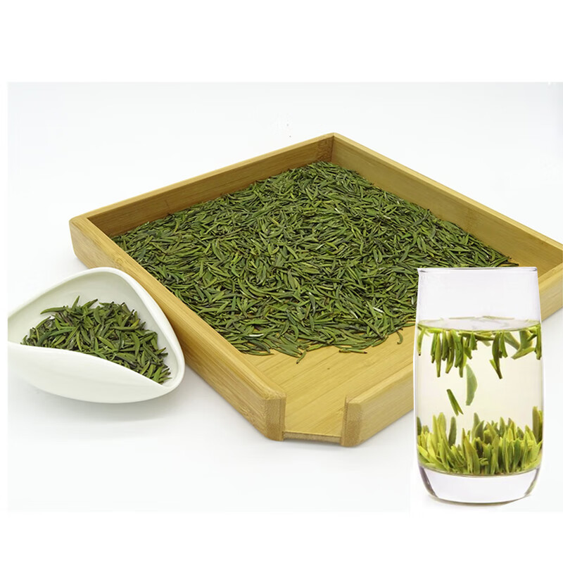 38节5折2021新茶湄潭翠芽烟条装120g礼盒浓香型明前茶叶雀舌毛尖绿茶