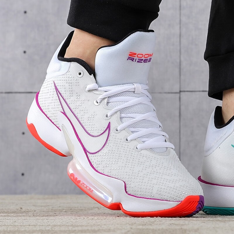 nike耐克男鞋 新款 zoom rize 2 ep 舒适休闲运动耐磨篮球鞋 ct1498