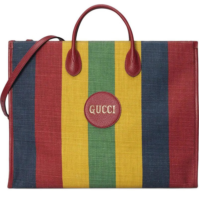 古驰(gucci)男款 条纹托特包 6303582csat【图片 价格 品牌 报价】