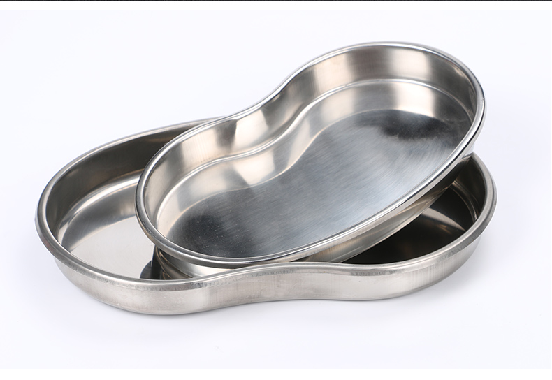 晨业医用不锈钢弯盘加厚腰子盘纹绣整形美容换药消毒盘大中小手术器械