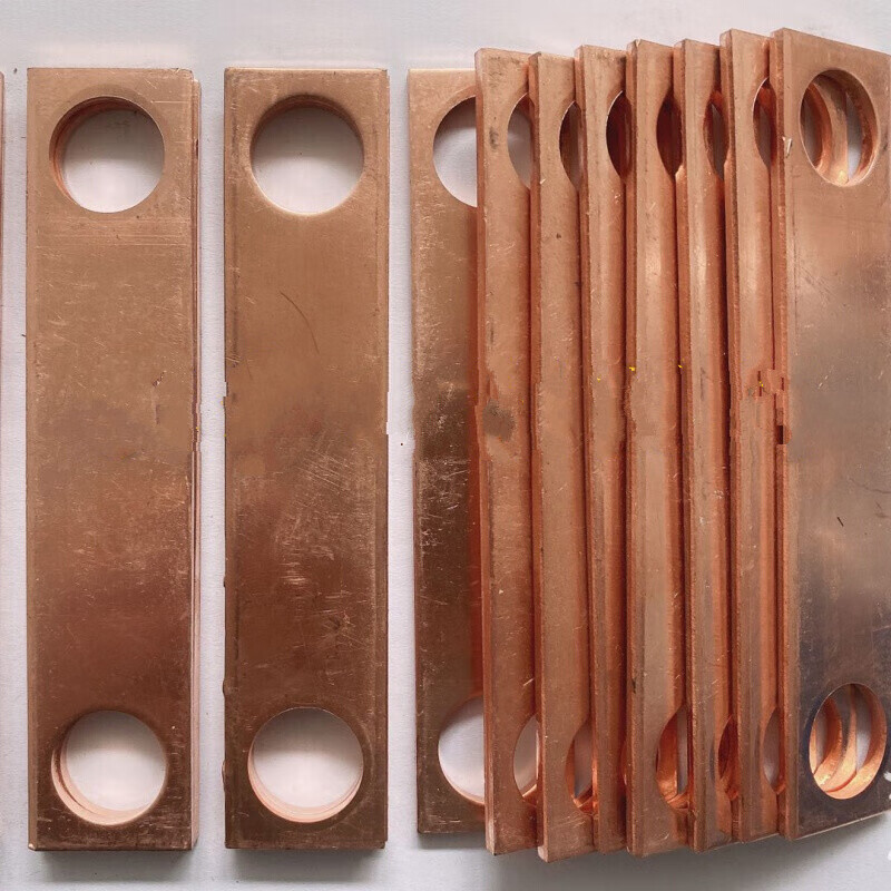 接地线法兰跨接片 铜片法兰静电铜跨接片 法兰静电跨接片 法兰接地线