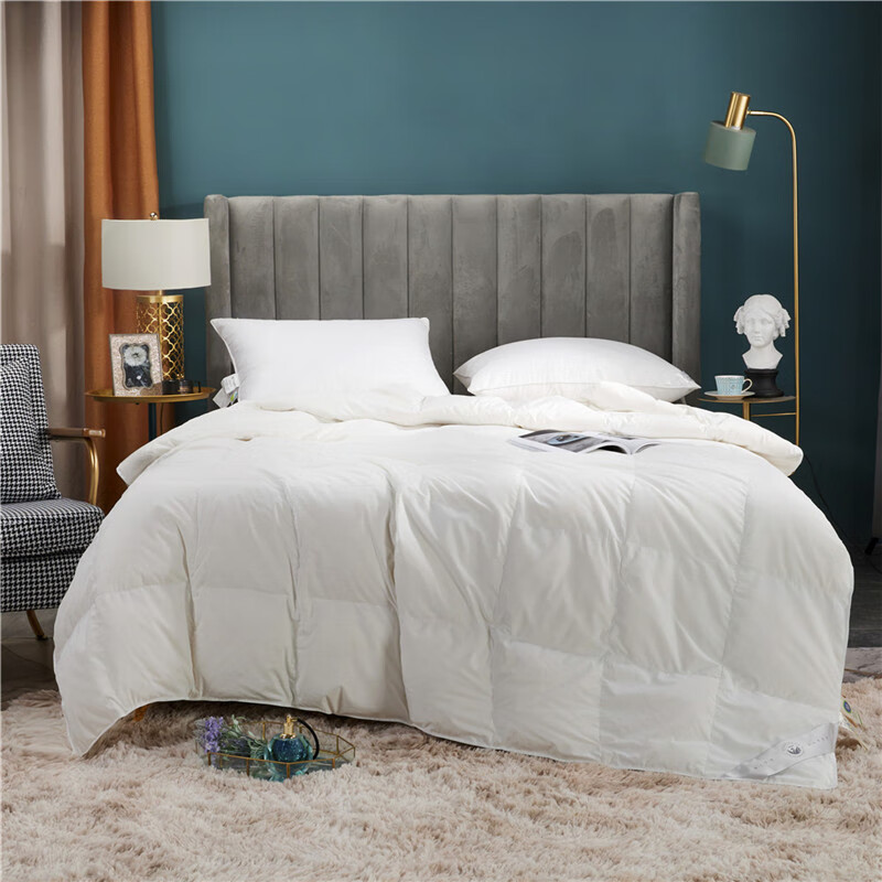 恒源祥家纺自营旗舰款羽绒被秋冬加厚大朵绒鹅绒被双人舒适保暖被子被