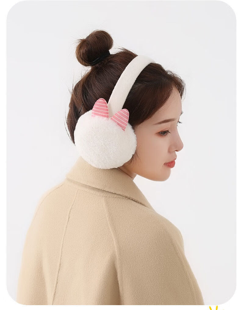 耳罩冬女可爱耳套保暖女护耳套耳暖耳包女耳朵保暖学生护耳神器 耳朵