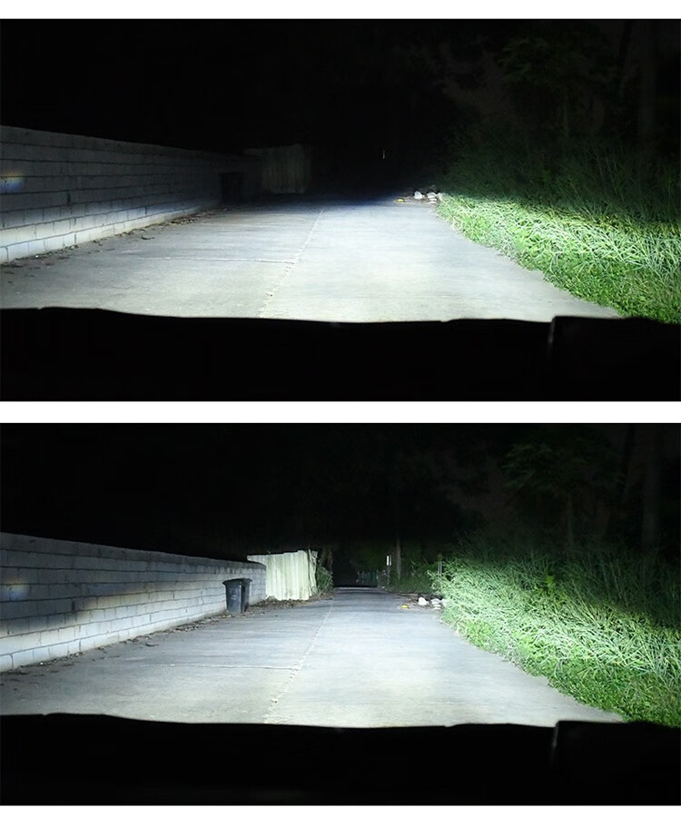 h2s超亮车灯远近光led车前大灯改装 远光灯一对装 哈弗m6【图片 价格