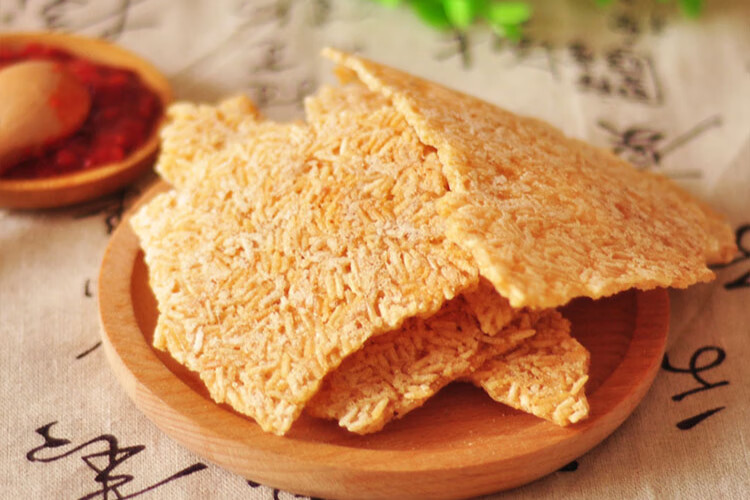 农家锅巴安徽特产手工大米无油零食柴火土灶咸辣味乡村小吃 500g 香辣