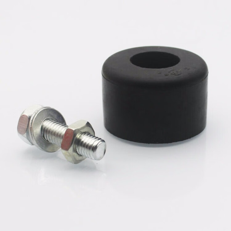 大货车卡车厢配件车门防撞块减震胶垫车箱缓冲块栏板胶防撞胶墩黄色款