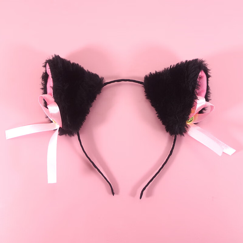 可爱cos毛绒猫耳朵发箍发夹头饰发卡超萌猫咪头箍软妹兽耳发饰女