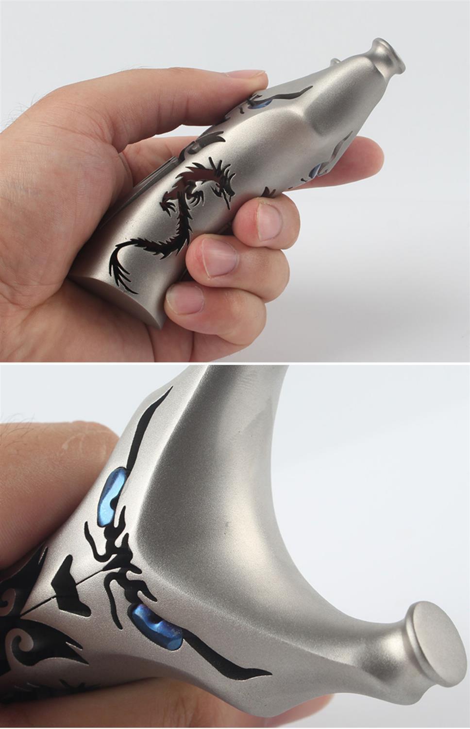 蚁族304不绣钢鬼魅小怪兽扁皮弹弓高精准不锈钢反曲飞虎户外专用高端