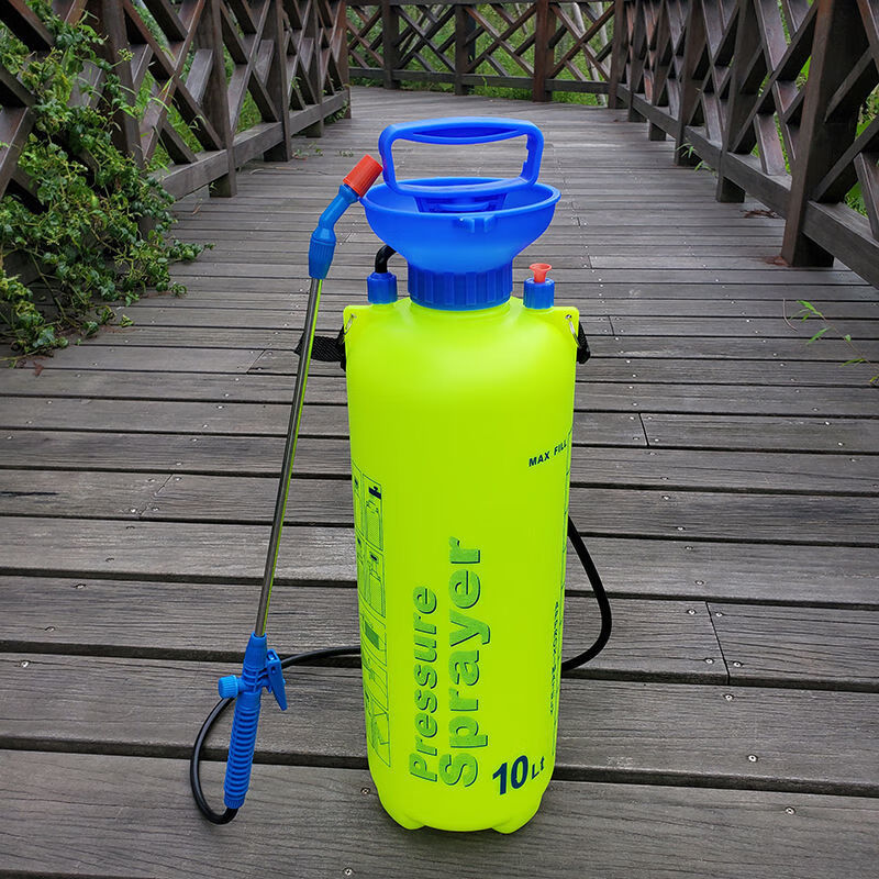 消毒喷壶手动气压式喷雾器瓶浇水洒水壶lll大容量小型打药机10l容量