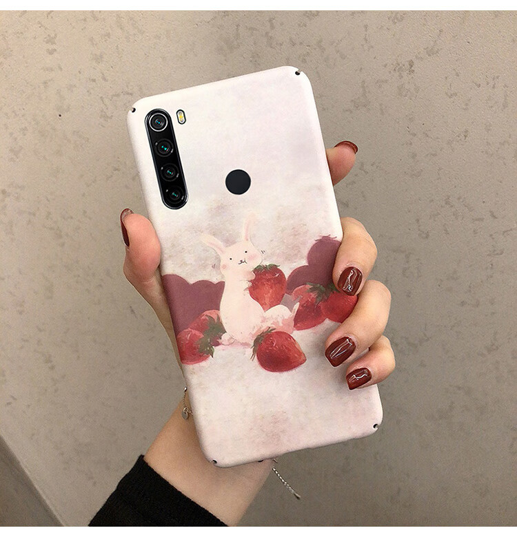 红米note8手机壳note8全包边防摔个性卡通n8潮牌男女款红米note8超薄